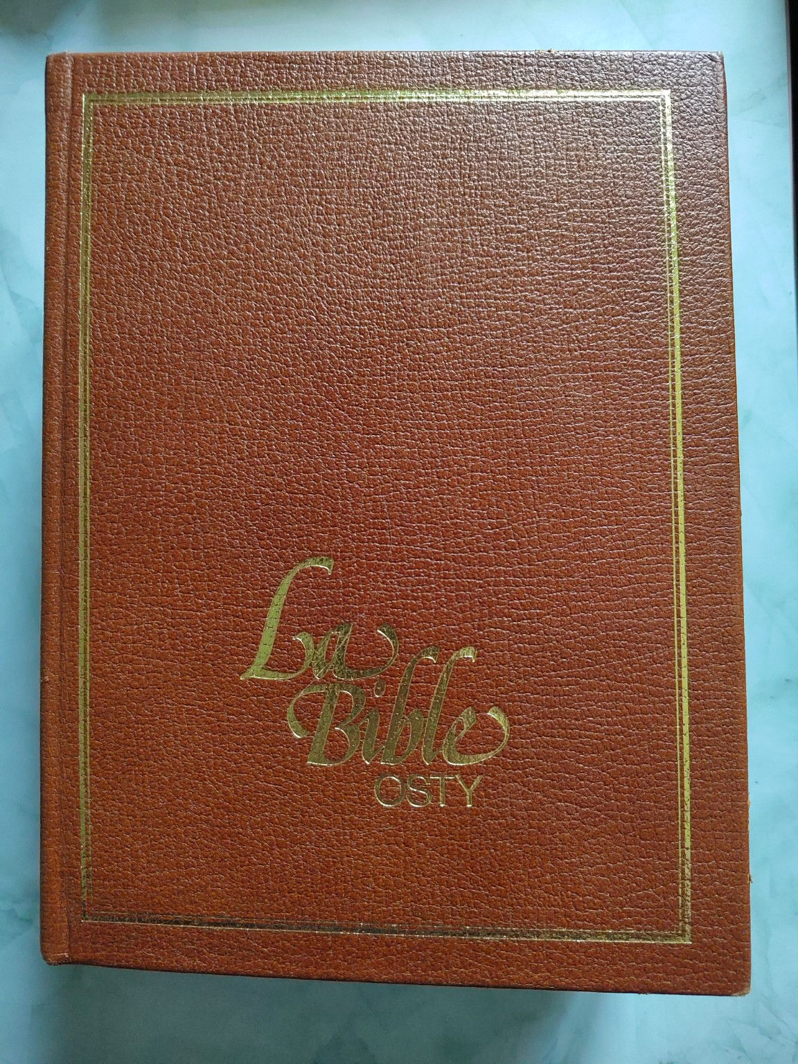 Bible Osty – Ancienne Bible catholique traduction Dom Bernard Osty