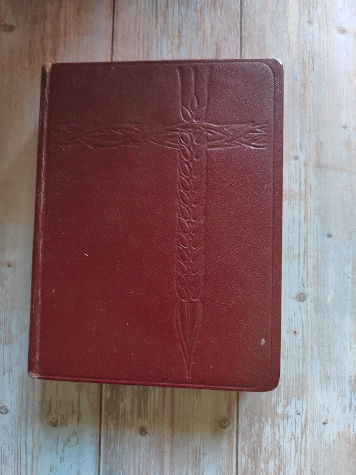 Missel communautaire (1951) – Abbé Michonneau – Missel ancien reliure rouge