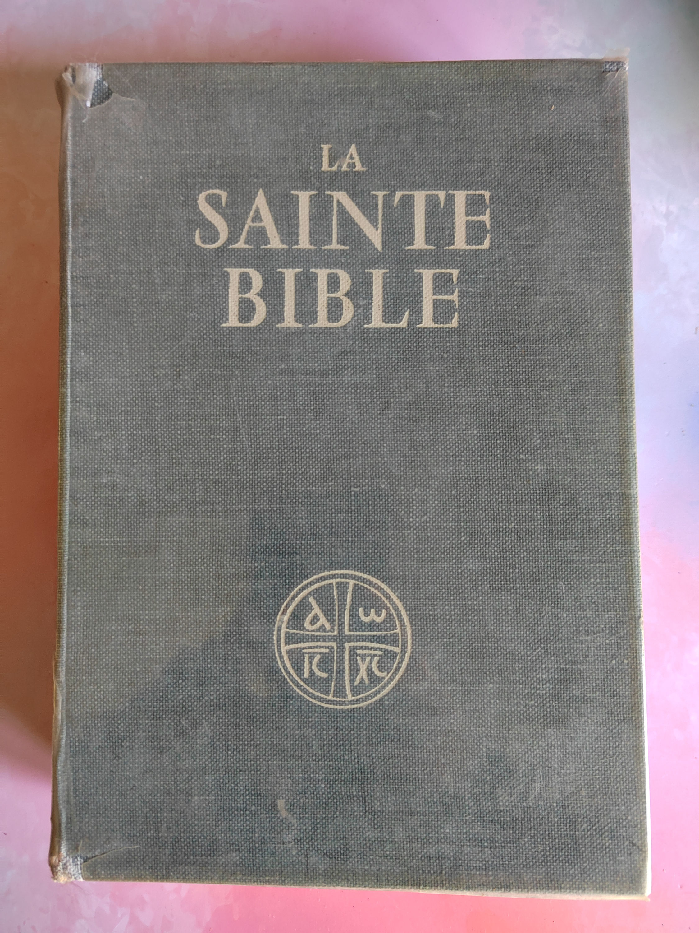 Bible ancienne La Sainte Bible – École Biblique de Jérusalem – Cerf – 1956