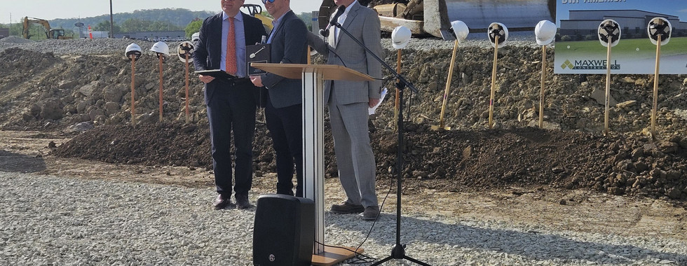 Photo of groundbreaking ceremony for new North American HQ of BWF Envirotec