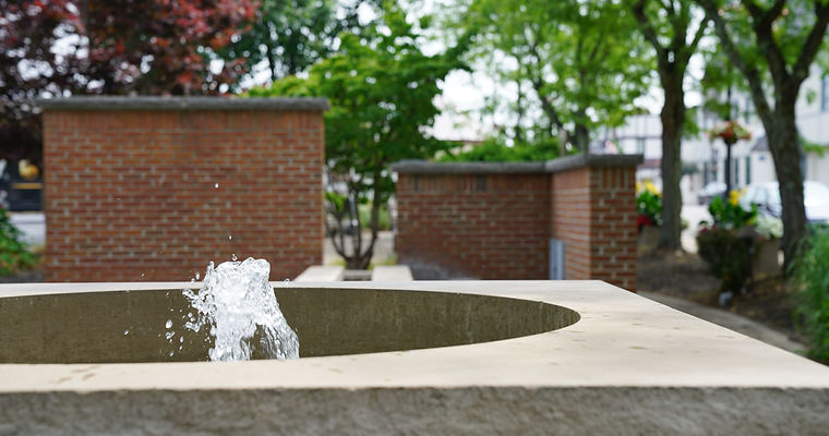 A Photo of the Courtyard in Downtown Batesville
