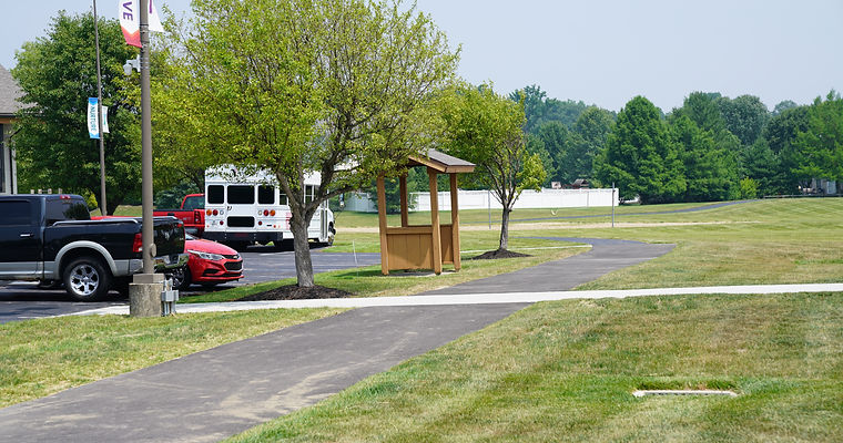 A Photo of the Trail to the Nearby YMCA