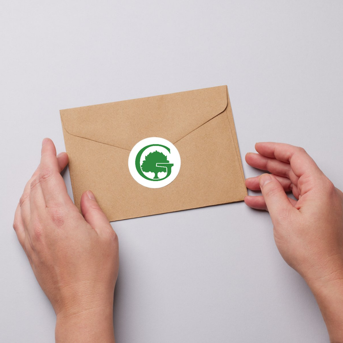 The City of Greendale logo on an envelope.