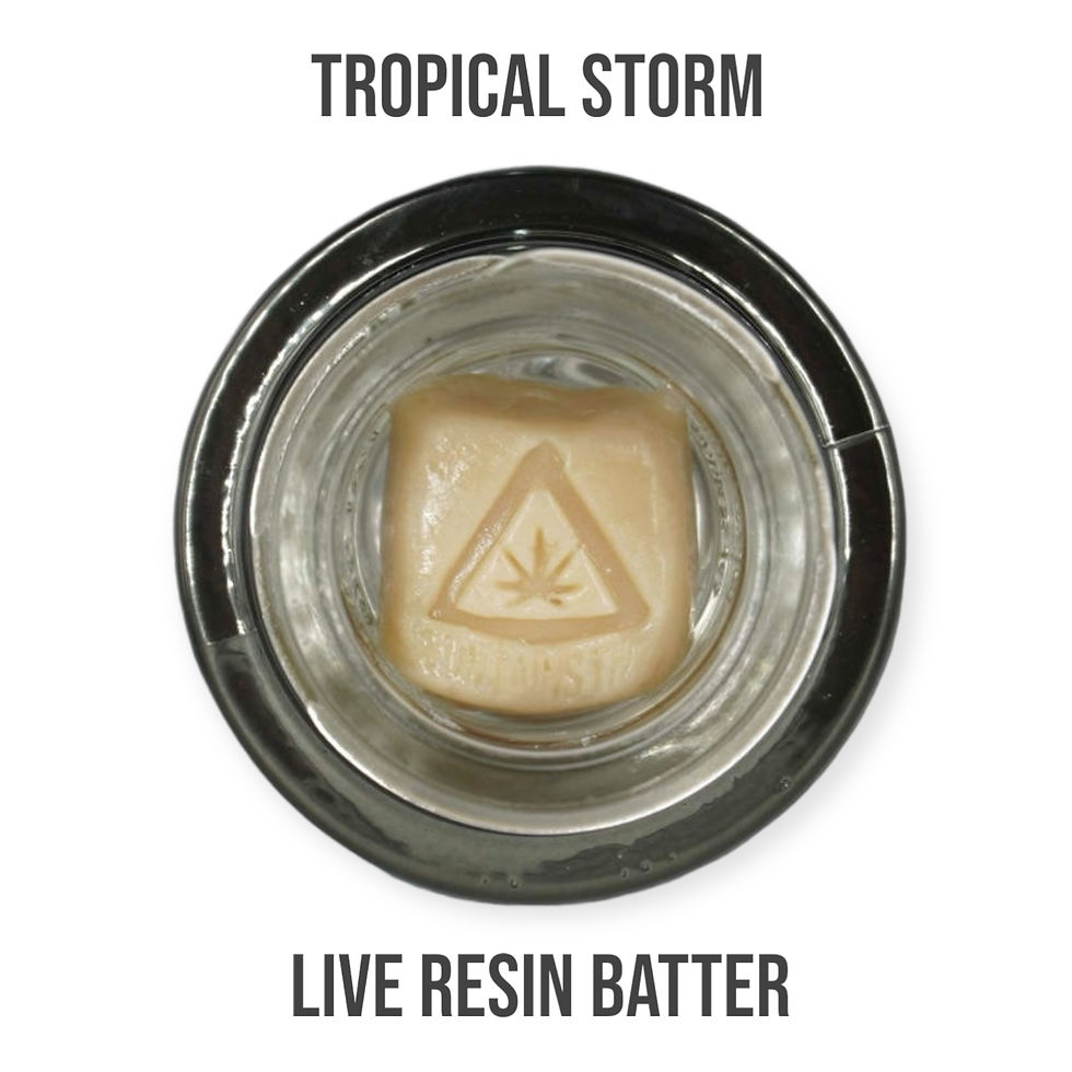 2g Tropical Storm | Live Resin Batter | THC 79.73%