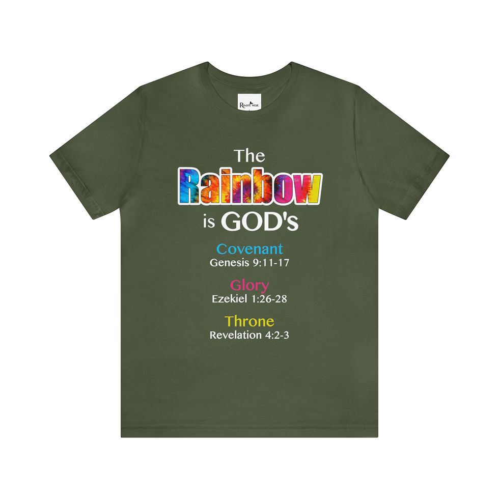 Thumbnail: The Rainbow Promise - Unisex Tee