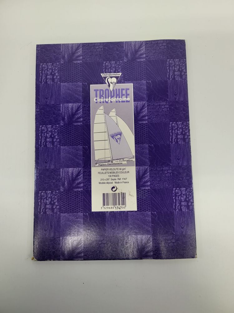 Miniature : Clairefontaine 100 pages feuillets mobiles couleur : jaune