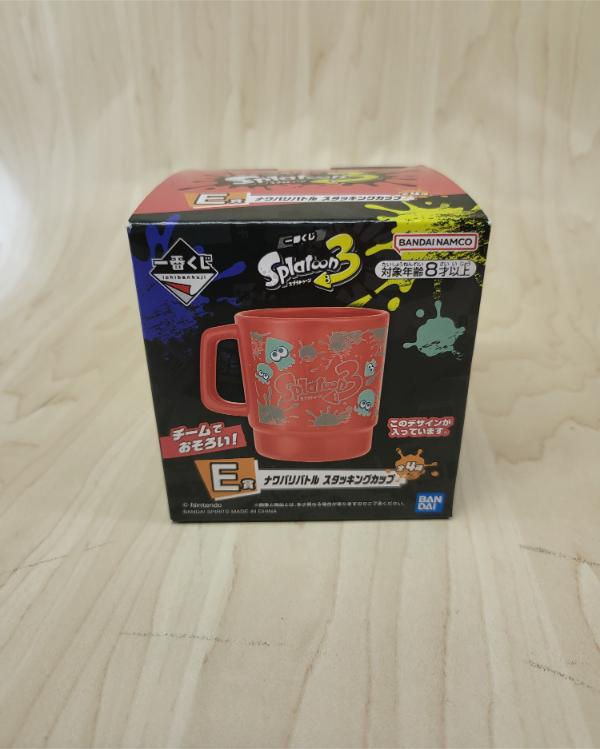 Tasse plastique Splatoon 3 Ichibankuji- Rouge
