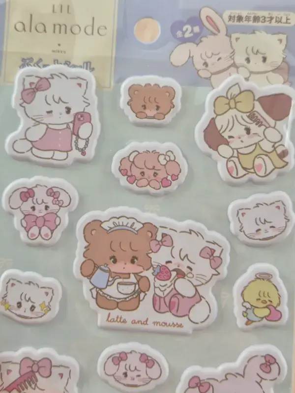 Miniature : Stickers kawaii "Pukutto Seal" : Lili Ala mode Mikko