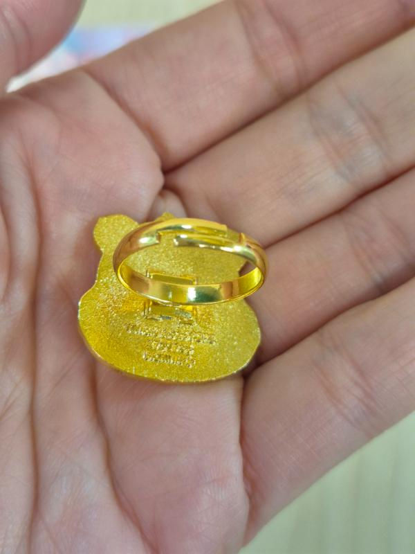 Miniature : Gashapon "Big Metal Ring" Bague Care Bears / Bisounours