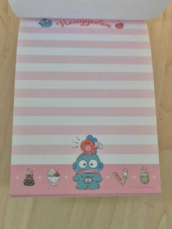 Miniature : Bloc memo Sanrio Grand Format : Hangyodon