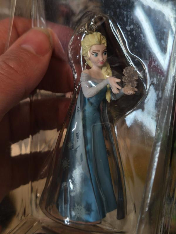 Miniature : Figurine/Ornement de Noël Disney HappyKuji 2015 : Elsa (La Reine des neiges)