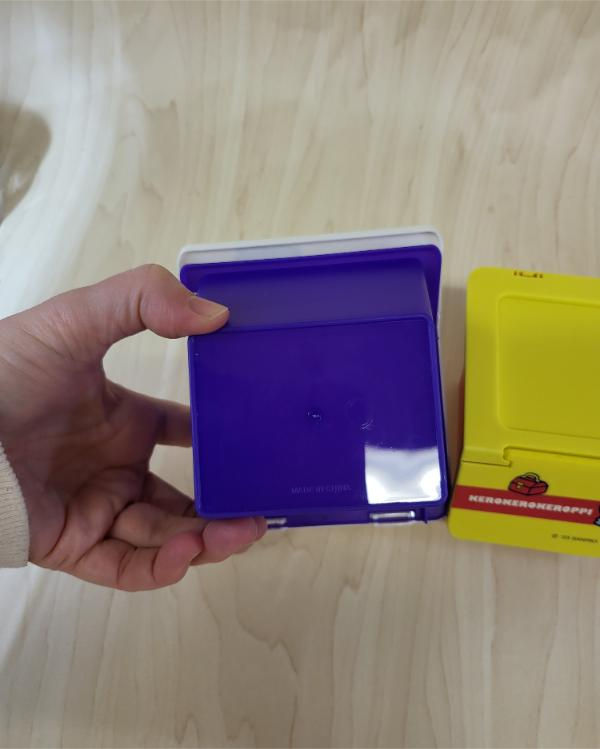 Miniature : Set 2 mini boîtes conteneurs Sanrio Keroppi et Hangyodon