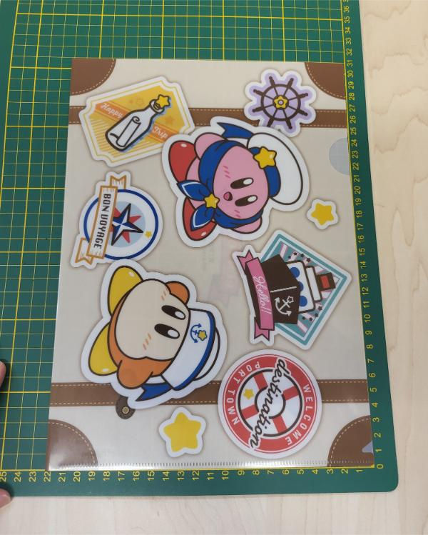 Miniature : Pochette à coin Kirby "Bon Voyage"