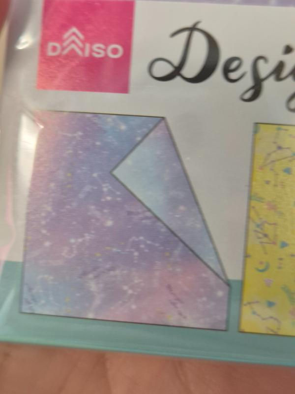 Miniature : Papiers à Origami Daiso "Space Pattern"