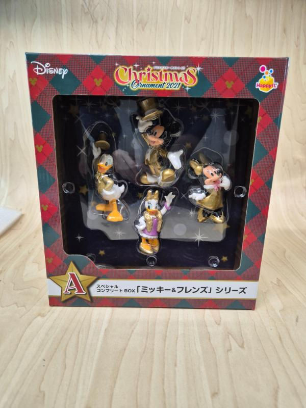 Coffret figurines/Ornements de Noël Disney HappyKuji 2021 : Mickey &