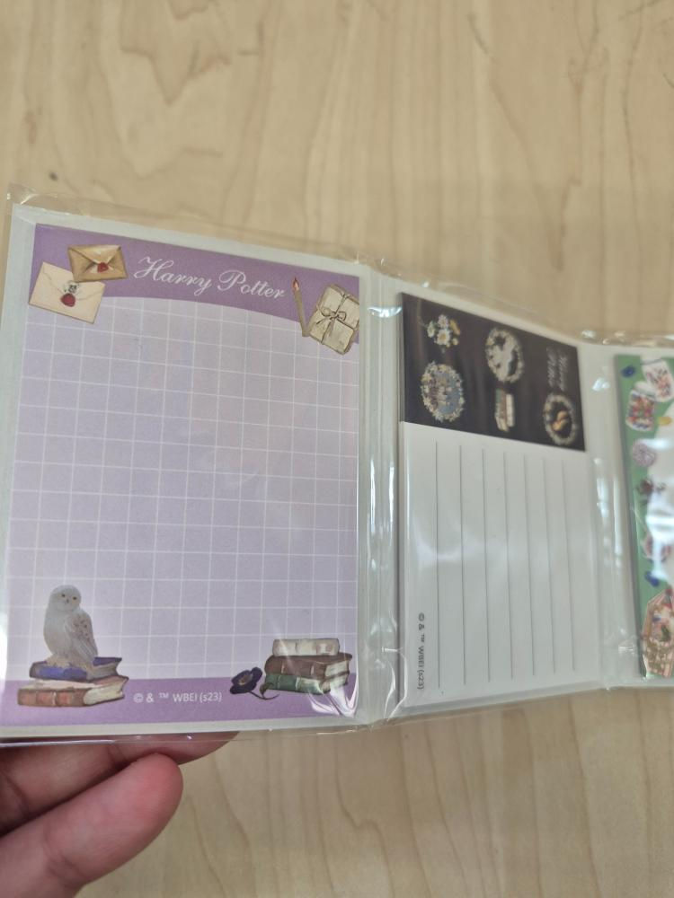 Miniature : Set 6 mini blocs memo Harry Potter