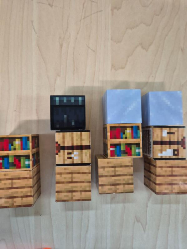 Miniature : Set 11 mini blocs Minecraft