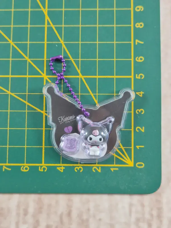 Miniature : Charm Sanrio Shokugan "Package Charm" : Kuromi