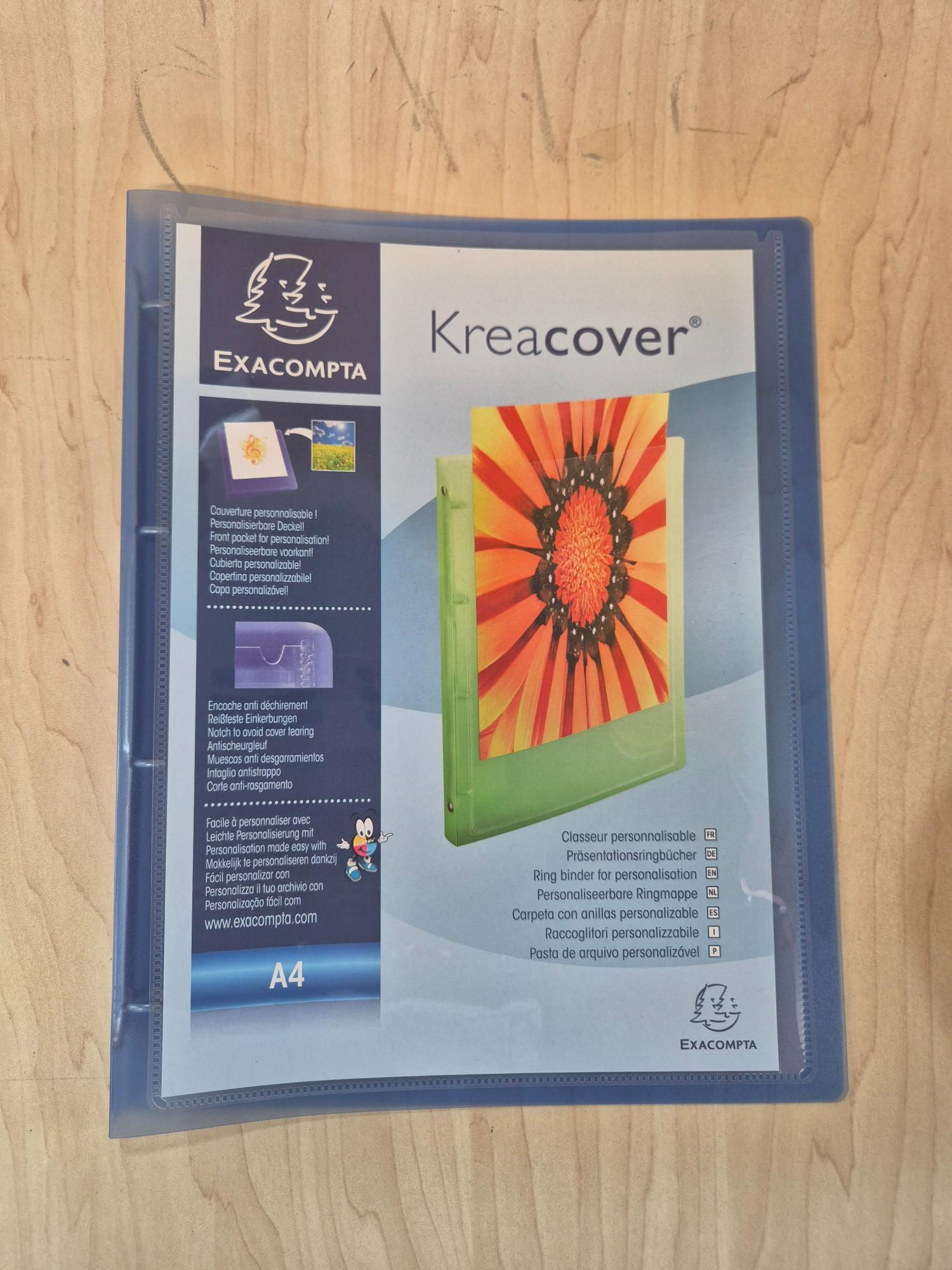 Classeur personnalisable Exacompta Kreacover