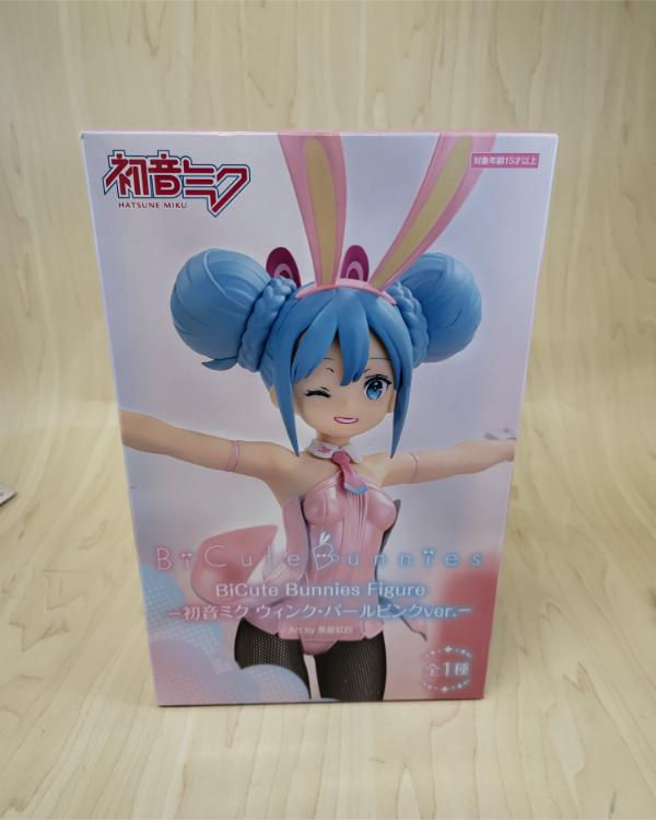 Figurine Hatsune Miku : BiCute Bunnies figure wink ver. Pearl pink