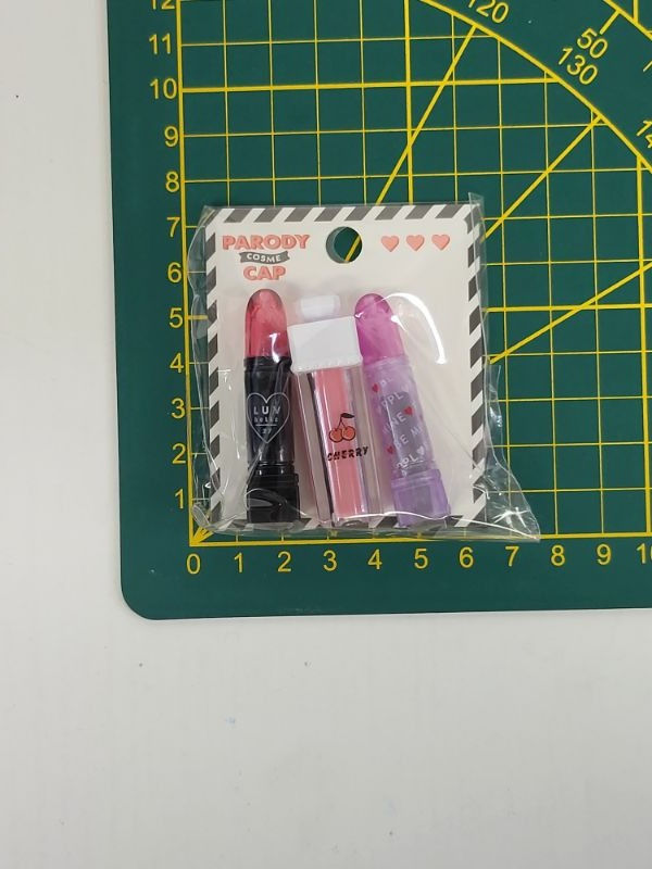 Miniature : Capuchons crayons parodiques x3 "Cosme"
