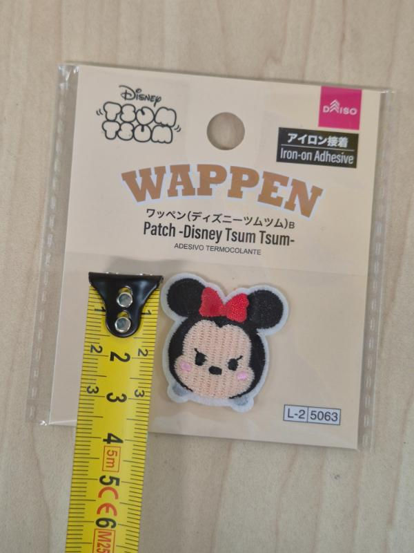 Miniature : Petit patch / écusson Disney Tsum-tsum : Minnie