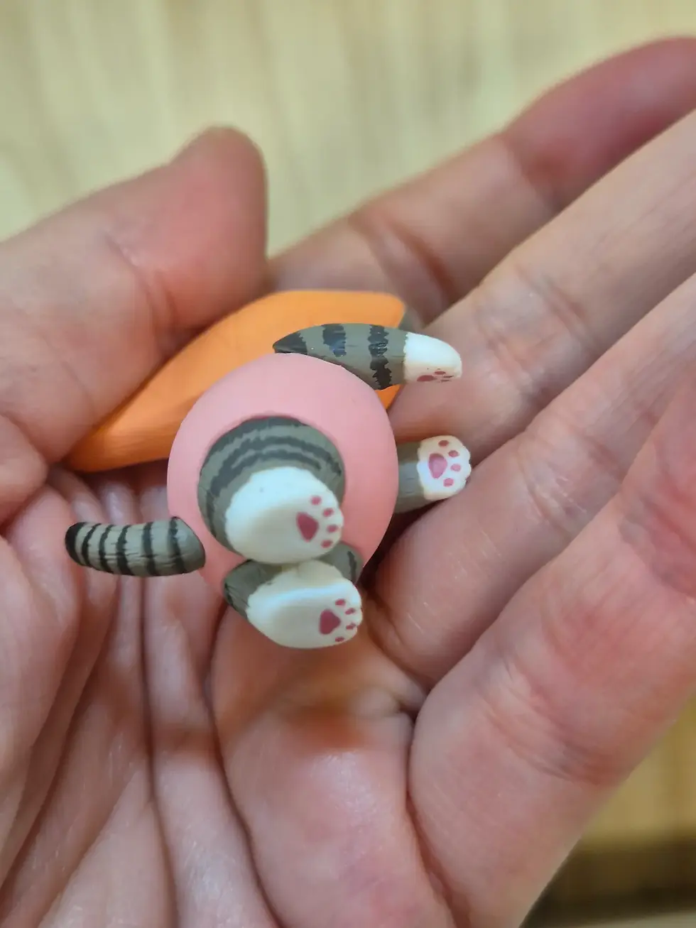 Miniature : Gashapon mini figurine Mofusand x Sanrio : Kirimichan