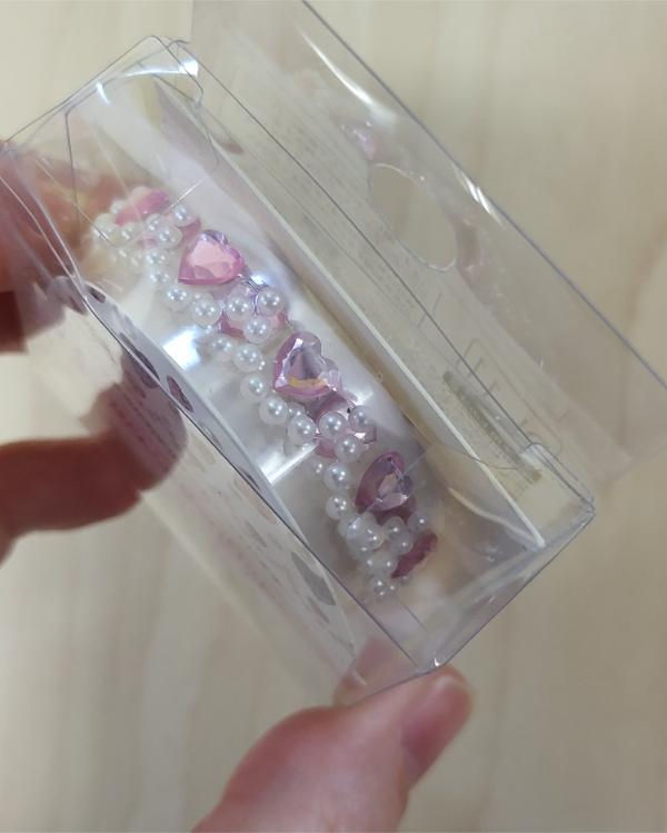 Miniature : Scotch décoratif "Decoration Tape" : Cœurs roses