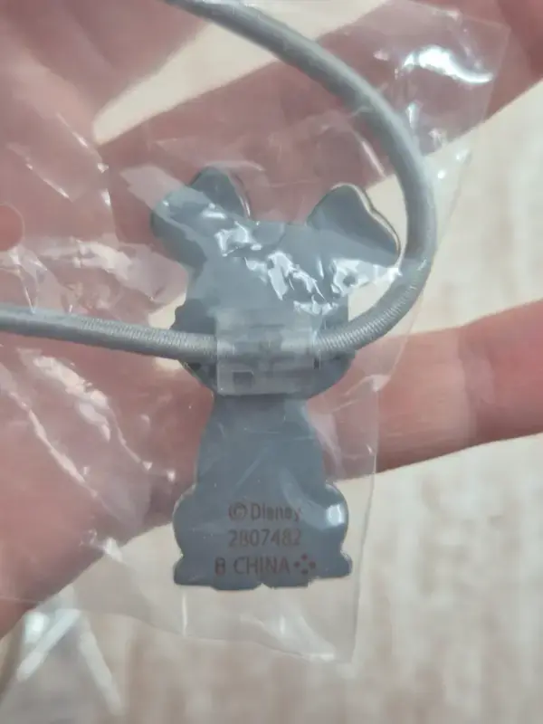 Thumbnail: Gashapon Disney : élastique cheveux Clochard (Le Belle et le Clochard)