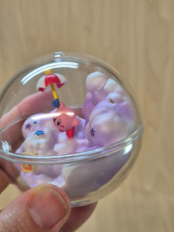 Miniature : Figurine Re-ment Kirby "Terrarium Collection" : Dive into Cloud