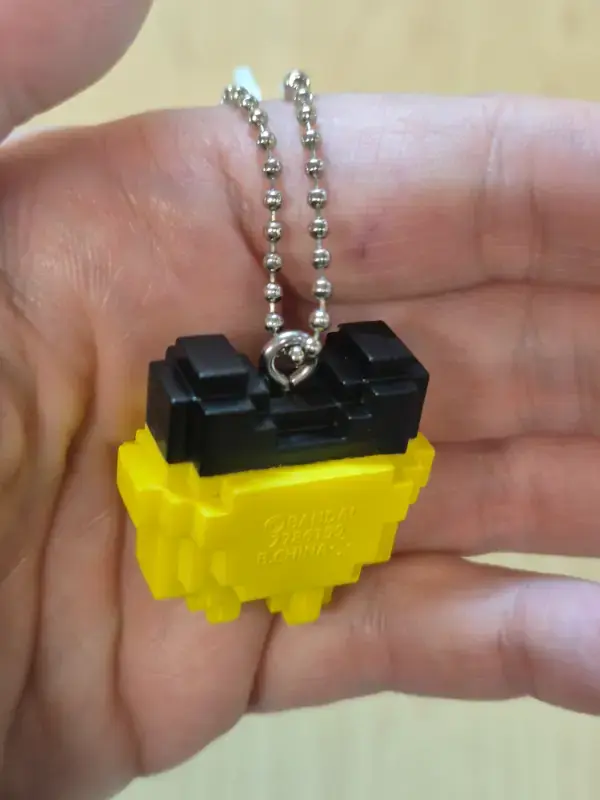 Thumbnail: Gashapon charm Tamagotchi "Dot figure charm" : Mametchi