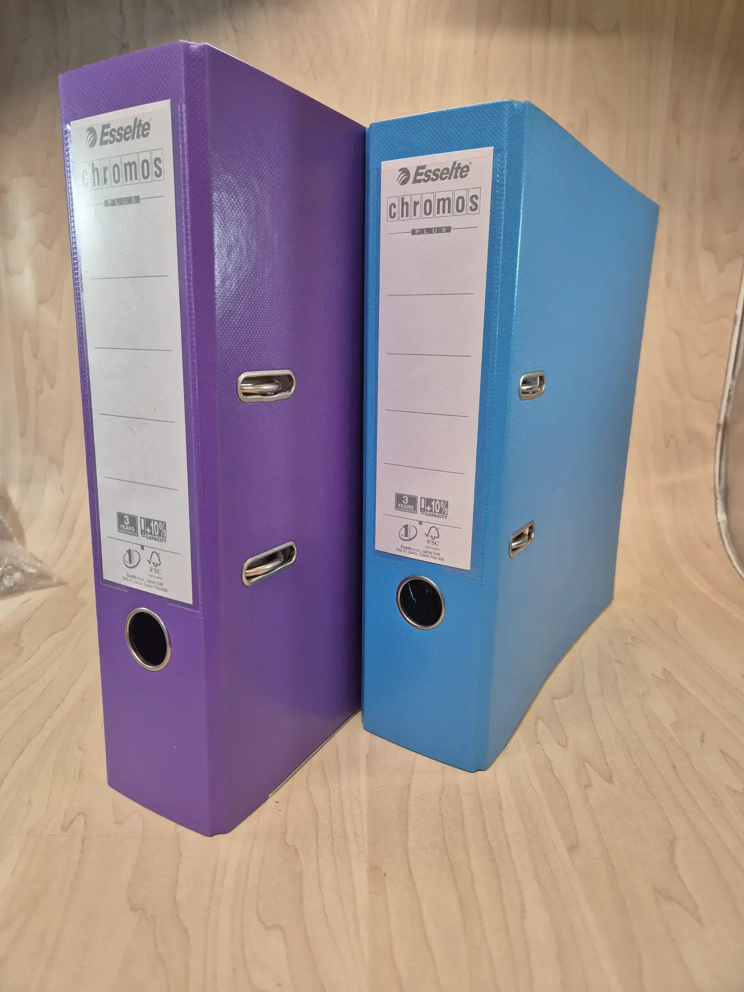 Classeur à levier Esselte Chromos