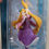 Miniature : Figurine/Ornement de Noël Disney HappyKuji 2022- Raiponce (Rapunzel)
