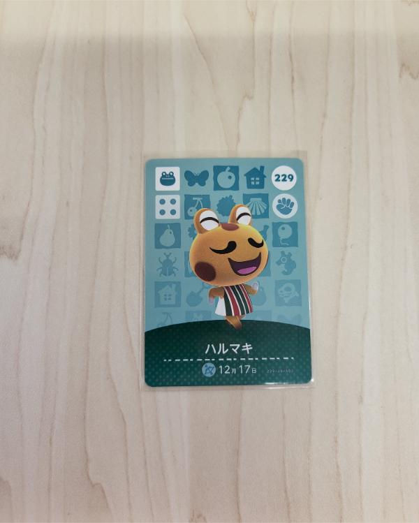 Carte Amiibo Animal Crossing (Doubutsu no mori) : Harumaki (Cousteau)