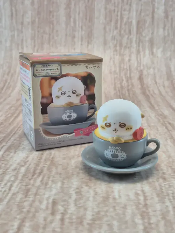 Figurine Chiikawa "Art Latte case" : Rakko