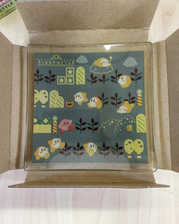 Miniature : Mini assiette Ichibankuji Kirby "Kirby Style" : Bleu gris