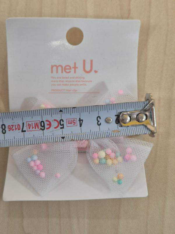 Miniature : Barrette cheveux Nœud en tulle