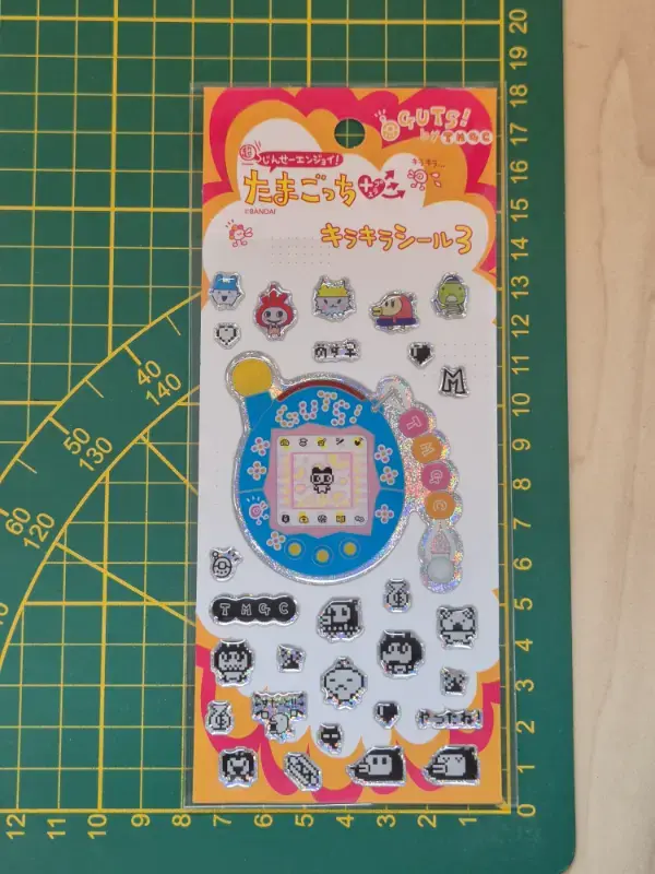 Miniature : Stickers Tamagotchi  "Kira kira Seal 3" : ver. B