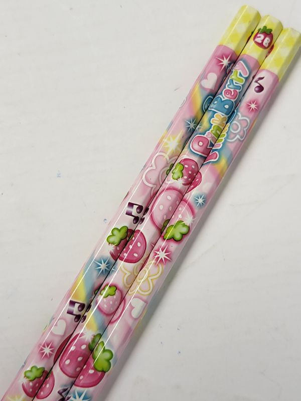 Miniature : Boîte 12 crayons 2B "Pink Berry"