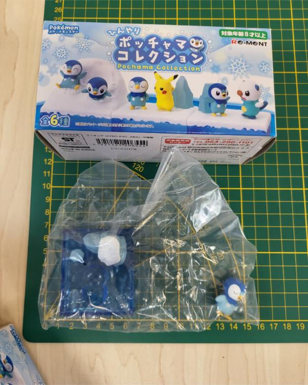 Miniature : Figurine Pokemon Re-ment Pochama Collection : Zen