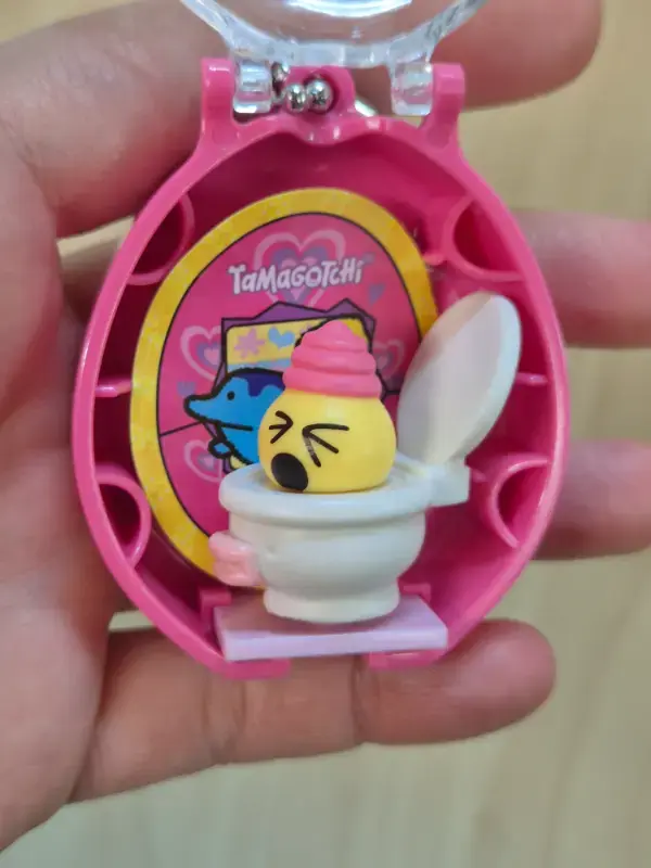 Miniature : Charm Tamagotchi Collectibles "Poop Time" : Marutchi