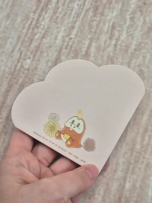 Miniature : Bloc memo Pokemon "Blooming Days" : Chochodile / Hogator