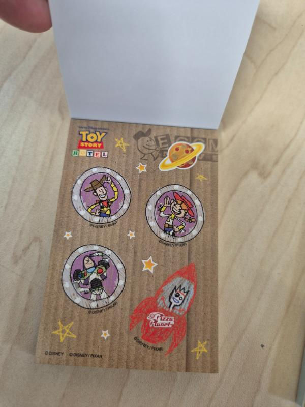 Miniature : Set 2 mini blocs memo Tokyo Disney Resort Toy Story