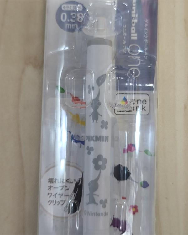 Miniature : Stylo Pikmin Uni-Ball Gris
