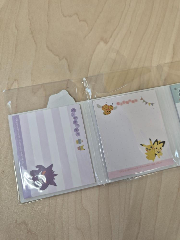 Miniature : Set 6 blocs memo Pokemon