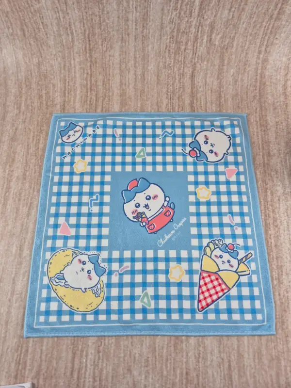 Miniature : Serviette Chiikawa Crêpes : Hachiware