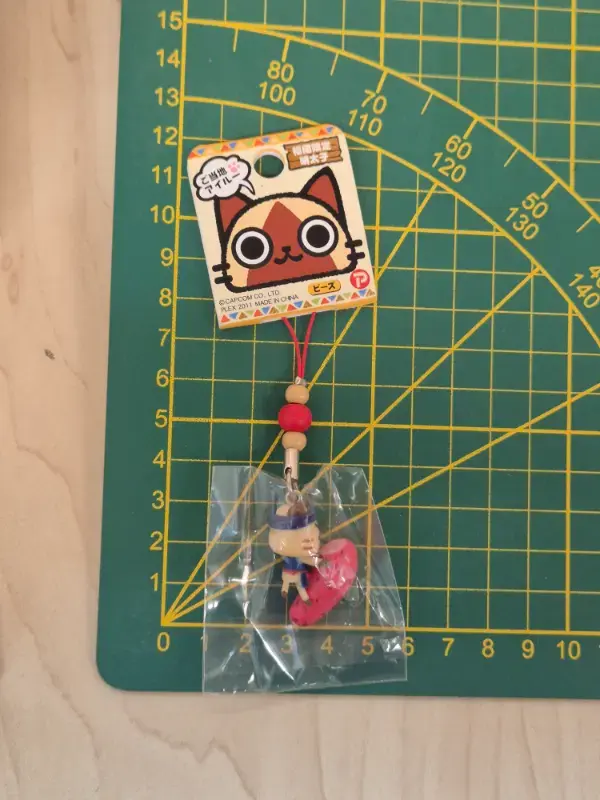 Miniature : Strap Monster Hunter Airou : Fukuoka Mentaiko