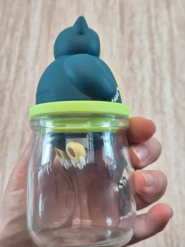 Miniature : Petit bocal Pokemon "Candy jar" : Ronflex / Kabigon