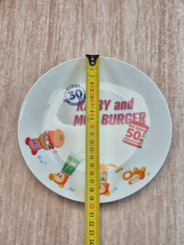 Miniature : Petite assiette Kirby x Mos Burger 50th anniversary ver.B