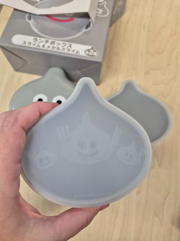 Miniature : Boîte lunch box Dragon Quest Slime argent